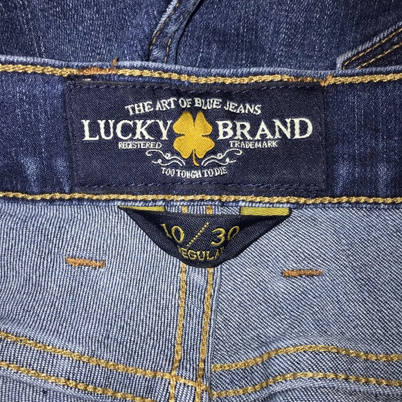 Lucky Brand “Sofia Boot” blue denim jeans size 10/30 regular - Picture 3 of 4